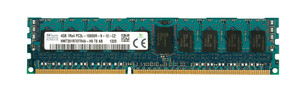 HMT351R7EFR4A-H9 - Hynix 4GB PC3-10600 DDR3-1333MHz ECC Registered CL9 240-Pin DIMM 1.35V Low Voltage Single Rank Memory Module