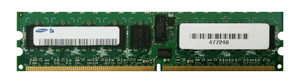 Part No: M393T5160FBA-CD5 - Samsung 4GB PC2-4200 DDR2-533MHz ECC Registered CL4 240-Pin DIMM Dual Rank Memory Module