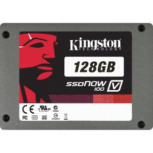Part No: SV100S2/128GZBK - Kingston SSDNow V100 SV100S2/128GZBK 128 GB Internal Solid State Drive -  Pack - 2.5 - SATA/300