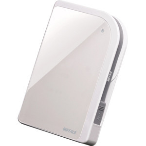 Part No: HD-PXT500U2/W - Buffalo MiniStation Metro 500 GB External Hard Drive - Pearl White - USB 2.0