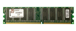 Part No: KTD4400/512 - Kingston 512MB PC2100 DDR-266MHz non-ECC Unbuffered CL2.5 184-Pin DIMM Memory Module for Dell