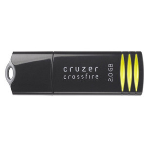 Part No: SDCZG-2048-A10 - SanDisk 2GB Cruzer Crossfire USB 2.0 Flash Drive - 2 GB - USB