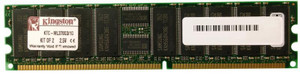 Part No: KTC-ML370G3/1G - Kingston 1GB Kit (2 X 512MB) PC2100 DDR-266MHz ECC Registered CL2.5 184-Pin DIMM Memory (Kit of 2)