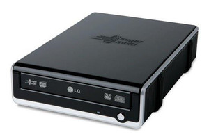 Part No: GSA-E10L - LG Electronics LG DVD+RW Drive With LightScribe (Double-layer) DVD-RAM +/-RW +/-R USB External (Refurbished)