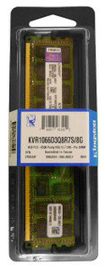 Part No: KVR1066D3Q8R7S/8G - Kingston 8GB (1x8GB) 1066Mhz PC3-8500 240-Pin 4rx8 DDR3 Fully Buffered ECC Registered SDRAM Dimm Memory for Server