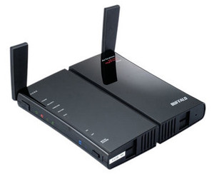 Part No: WZR-HP-G300NH2EU - Buffalo AirStation Nfiniti Wireless-N WZR-HP-G300NH (V2) N300 High Power Router