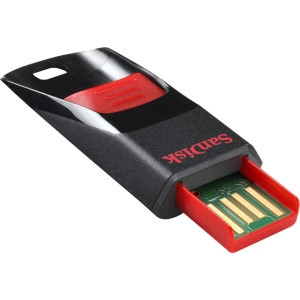 Part No: SDCZ51-008G-A11 - SanDisk Cruzer Edge SDCZ51-008G-A11 8 GB USB 2.0 Flash Drive - External