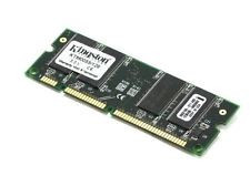 Part No: KTH-KSVR/128 - Kingston 128MB Kit (2 X 64MB) FastPage ECC Buffered 60ns 144-Pin Proprietary DIMM Memory