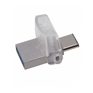 Kingston DTDUO3C/16GB 16GB DataTraveler MicroDuo 3C USB 3.0/3.1+ Type-C/Type-A Flash Drive