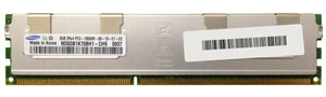 M393B1K70BH1-CH9 - Samsung 8GB (1X8GB) 1333MHz PC3-10600 CL9 2RX4 ECC Registered 1.5V DDR3 SDRAM 240-Pin DIMM SAMSUNG MEMOR