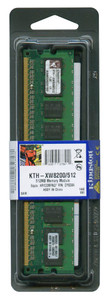 Part No: KTH-XW8200/512 - Kingston 512MB PC2-3200 DDR2-400MHz ECC Registered CL3 240-Pin DIMM Single Rank Memory Module for HP/Compaq Workstation xw6