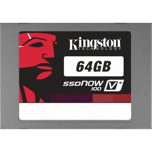 Part No: SVP100S2B/64G - Kingston SSDNow SVP100S2B/64G 64 GB Internal Solid State Drive - 1 Pack - 2.5 - SATA/300