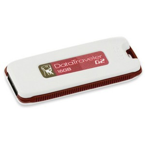 Part No: DTIG2/16GB - Kingston 16GB DataTraveler Generation 2 (G2) USB 2.0 Flash Drive - 16 GB - USB - External