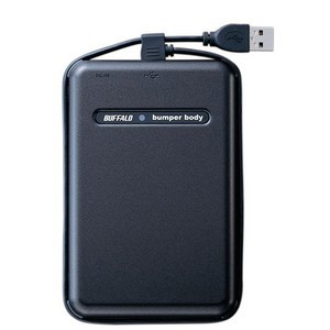 Part No: HD-PF120U2 - Buffalo MiniStation TurboUSB TurboUSB 120 GB External Hard Drive - 1 Pack - USB 2.0 - 5400 rpm