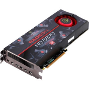 Part No: HD-587A-CNF9 - XFX Radeon HD 5870 2GB 256-Bit GDDR5 PCI Express 2.1 x16 HDCP Ready/ CrossFireX Support Eyefinity 6 Edition Video Graphics Card