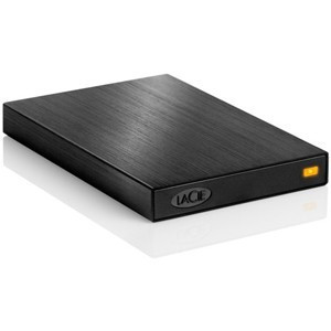 Part No: 301909 - LaCie Rikiki 500 GB 2.5 External Hard Drive - Black - USB 2.0 - 5400 rpm - 8 MB Buffer