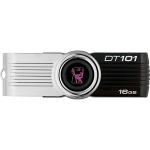 Part No: DT101G2/16GBZ - Kingston DataTraveler 101 G2 DT101G2/16GBZ 16 GB USB 2.0 Flash Drive - Black - External