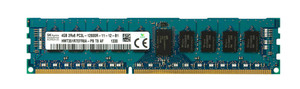 HMT351R7EFR8A-PB - Hynix 4GB PC3-12800 DDR3-1600MHz ECC Registered CL11 240-Pin DIMM 1.35V Low Voltage Dual Rank Memory Module