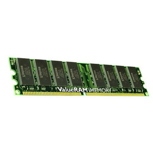Part No: KVR400X64C3A/1GBK - Kingston 1GB PC3200 DDR-400MHz non-ECC Unbuffered CL3 184-Pin DIMM Memory Module