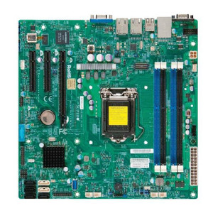 Supermicro X10SLL+-F-B LGA1150/ Intel C222 PCH/ DDR3/ SATA3&USB3.0/ V&2GbE/ MicroATX Server Motherboard