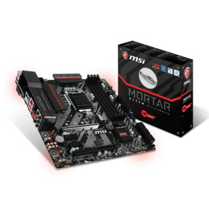 MSI B250M MORTAR LGA1151/ Intel B250/ DDR4/ 2-Way CrossFireX/ SATA3&USB3.1/ M.2/ A&GbE/ MicroATX Motherboard