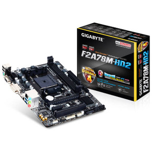 GIGABYTE GA-F2A78M-HD2 Socket FM2+/ AMD A78/ DDR3/ SATA3&USB3.0/ A&GbE/ MicroATX Motherboard