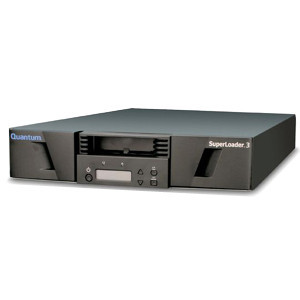Part No: ER-LL4AA-YF - Quantum SuperLoader 3 LTO Ultrium 2 Tape Autoloader - 1 x Drive/8 x Slot - 1.6TB (Native) / 3.2TB (Compressed) - SCSI Network