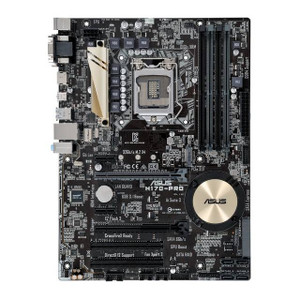 Asus H170-PRO/CSM/C/SI LGA1151/ Intel H170/ DDR4/ Quad CrossFireX/ SATA3&USB3.0/ M.2&SATA Express/ A&GbE/ ATX Motherboard