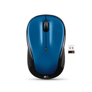 Logitech M325 Wireless 2.4GHz Optical Mouse (Blue)