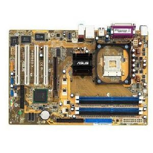 Part No: P4P800-X - ASUS Intel 865PE/ ICH5 Chipset Pentium 4/ Celeron/ Celeron D Processors Support Socket 478 ATX Motherboard (Refurbished)