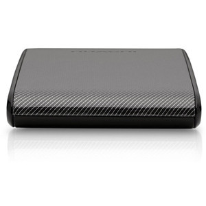 Part No: 0S00230 - HGST Mini 500 GB External Hard Drive - Carbon Fiber - USB 2.0