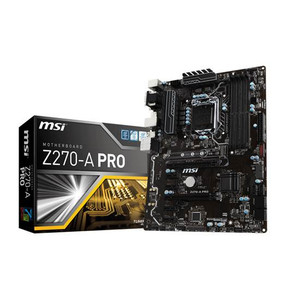 MSI Z270-A Pro Intel Z270 LGA 1151 (Socket H4) ATX motherboard