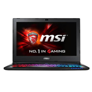 MSI GS60 GHOST PRO-002 15.6 inch Intel Core i7-6700HQ 2.6GHz/ 16GB DDR4/ 1TB HDD + 128GB SSD/ USB3.1/ Windows 10 Notebook (Alumium Black)