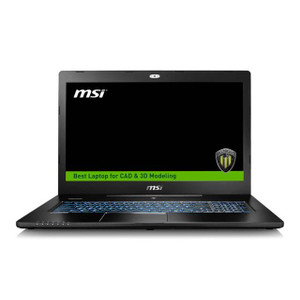 MSI WS72 6QJ-026US 17.3 inch Intel Core i7-6700HQ 2.6GHz/ 16GB DDR4/ 1TB HDD + 128GB SSD/ Quadro M1000M/ USB3.1/ Windows 10 Pro Notebook (Aluminum Black)