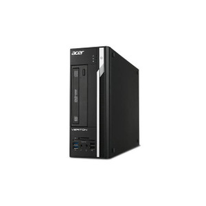Acer Veriton 4 VX2640G-G4400Z Intel Pentium G4400 3.3GHz/ 4GB DDR4/ 500GB HDD/ DVD±RW/ Windows 7 Professional or Windows 10 Pro Desktop PC (Black w/ Silver)