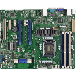 Asrock E3C204 Intel C204 LGA 1155 (Socket H2) ATX server/workstation motherboard