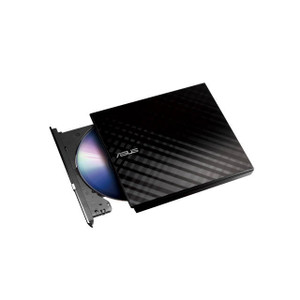 Asus SDRW-08D2S-U 8X Slim External Writer(Black),