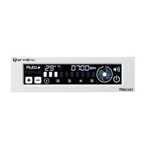 Bitfenix Recon BFA-RCN-WS-RP Fan Controller w/ Internet Connection (White)