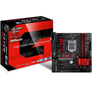 Asrock Fatal1ty H270M Performance Intel H270 LGA 1151 (Socket H4) Micro ATX motherboard
