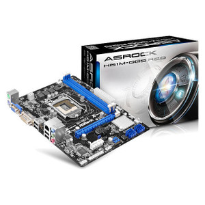 ASRock H61M-DGS R2.0 LGA1155/ Intel H61/ DDR3/ A&GbE/ MicroATX Motherboard