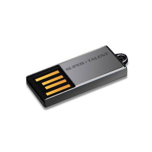 Super Talent Pico-C 16GB Nickel Plated USB 2.0 Flash Drive