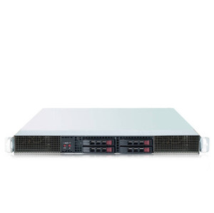 Supermicro SuperServer SYS-1026GT-TRF Dual LGA1366 1800W 1U Rackmount Server Barebone System (Black)