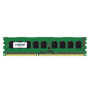 Part No: CT2KIT25672BD160B - Crucial 4GB Kit (2GBx2) PC3-12800 DDR3-1600MHz ECC Unbuffered CL-11 256M x 72 240-Pin DIMM Memory