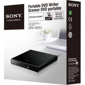 Part No: DRX-S90U - Sony NEC Optiarc DRX-S90U External dvd-Writer -  Pack - dvd-ram