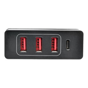 Tripp Lite 4-Port USB Charging Station Hub with USB-C Charging and Auto Sensing Ports - U280-004-WS3C1