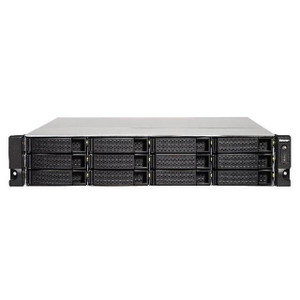 QNAP TS-1273U-RP-8G-US AMD R-Series RX-421ND 2.1GHz/ 8GB DDR4/ 6GbE/ 12SATA3/ USB3.0/ 12-Bay 2U Rackmount NAS for SMB