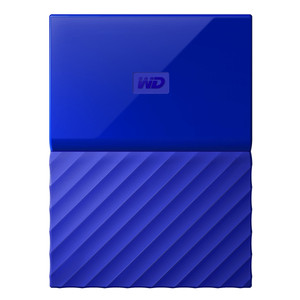 WD My Passport 1TB 5,400 RPM USB 3.0 Hard Drive - Blue