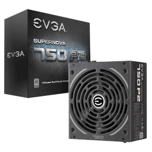 EVGA SuperNOVA 750 P2, 80+ PLATINUM 750W, Fully Modular , EVGA ECO Mode,  Includes FREE Power On Self Tester Power Supply