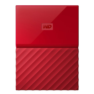 WD My Passport 2TB 5,400 RPM USB 3.0 Hard Drive - Red