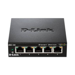 D-Link DGS-105 5-Port Gigabit Ethernet Desktop Switch